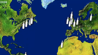 Illustration for article titled Some Guy Threw 4,800 Messages in a Bottle Into the Atlantic Ocean and Got 3,100 Responses from All Over the World